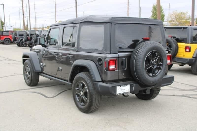 used 2018 Jeep Wrangler Unlimited car, priced at $24,988