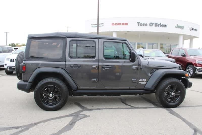 used 2018 Jeep Wrangler Unlimited car, priced at $24,988