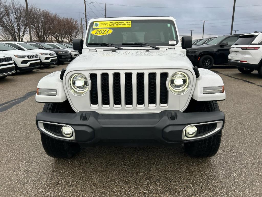 used 2021 Jeep Wrangler Unlimited 4xe car, priced at $34,840