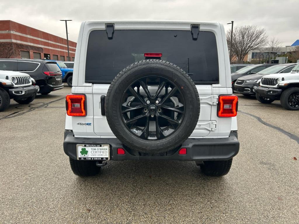 used 2021 Jeep Wrangler Unlimited 4xe car, priced at $34,840