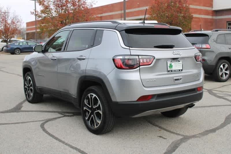 used 2022 Jeep Compass car, priced at $24,844