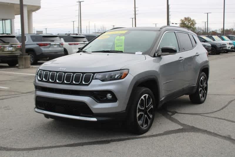 used 2022 Jeep Compass car, priced at $24,844