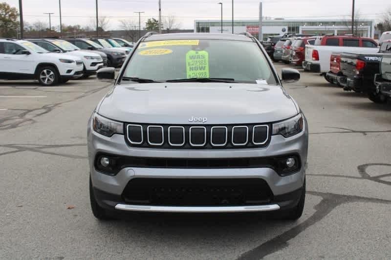 used 2022 Jeep Compass car, priced at $24,844