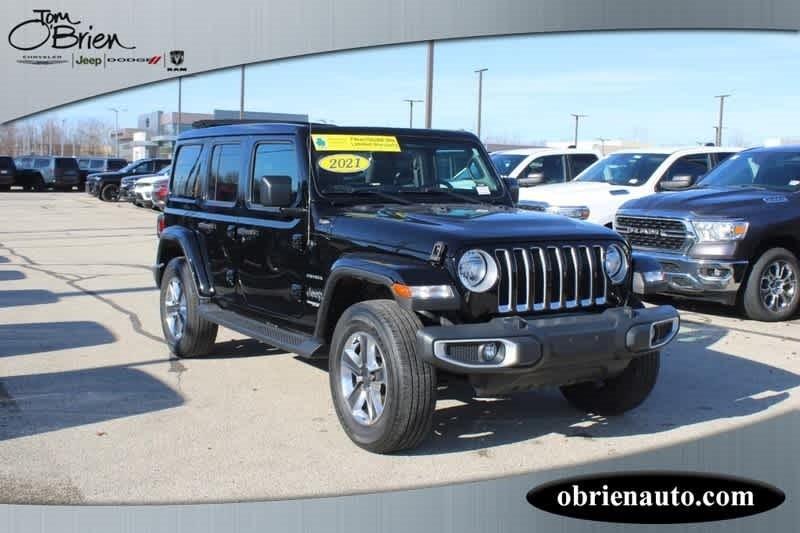 used 2021 Jeep Wrangler Unlimited car, priced at $36,744