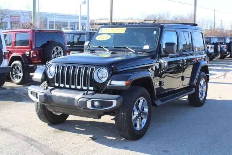 used 2021 Jeep Wrangler Unlimited car, priced at $36,744