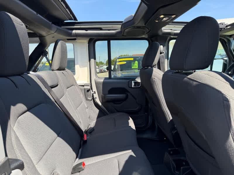 used 2021 Jeep Wrangler Unlimited car, priced at $32,252