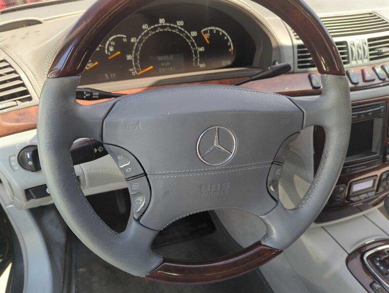 used 2001 Mercedes-Benz S-Class car, priced at $12,988