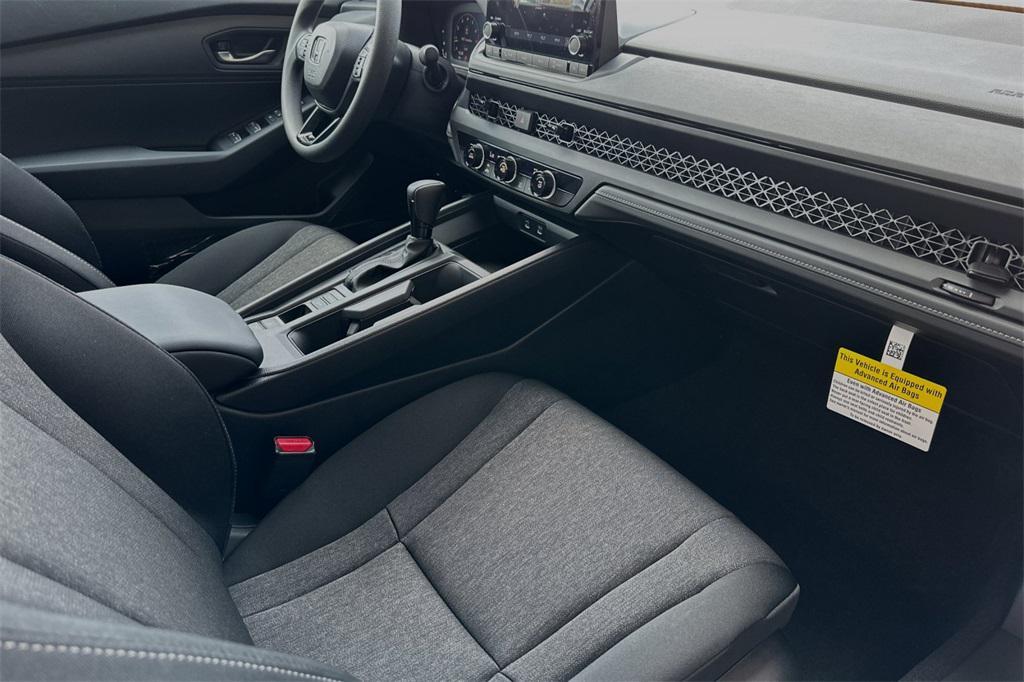 new 2025 Honda Accord car, priced at $29,490
