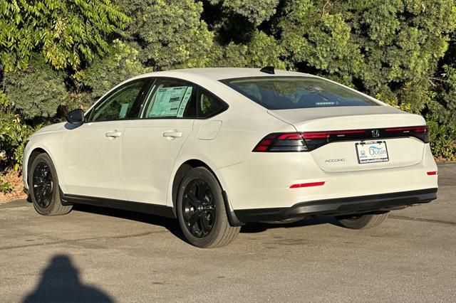 new 2025 Honda Accord car, priced at $32,165