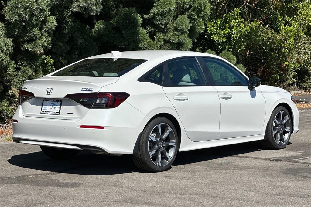 new 2025 Honda Civic Hybrid car, priced at $33,555