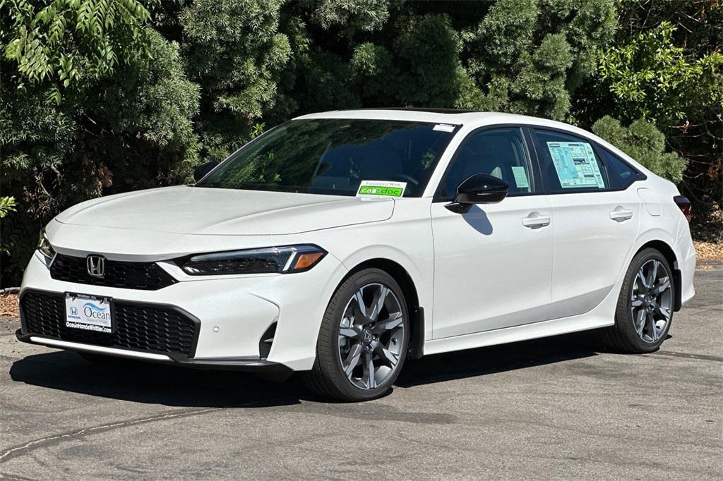 new 2025 Honda Civic Hybrid car, priced at $33,555