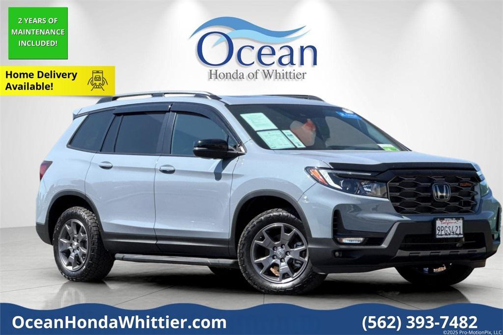 used 2024 Honda Passport car, priced at $37,762