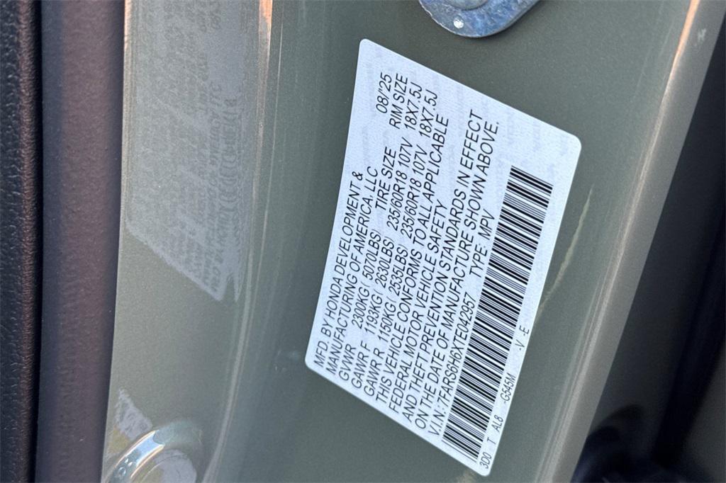 new 2026 Honda CR-V Hybrid car, priced at $40,675