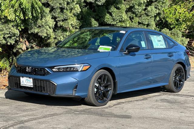 new 2025 Honda Civic Hybrid car, priced at $30,555