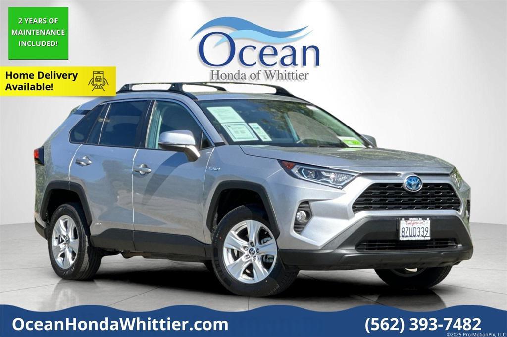 used 2021 Toyota RAV4 Hybrid car, priced at $25,534