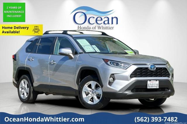 used 2021 Toyota RAV4 Hybrid car, priced at $28,008