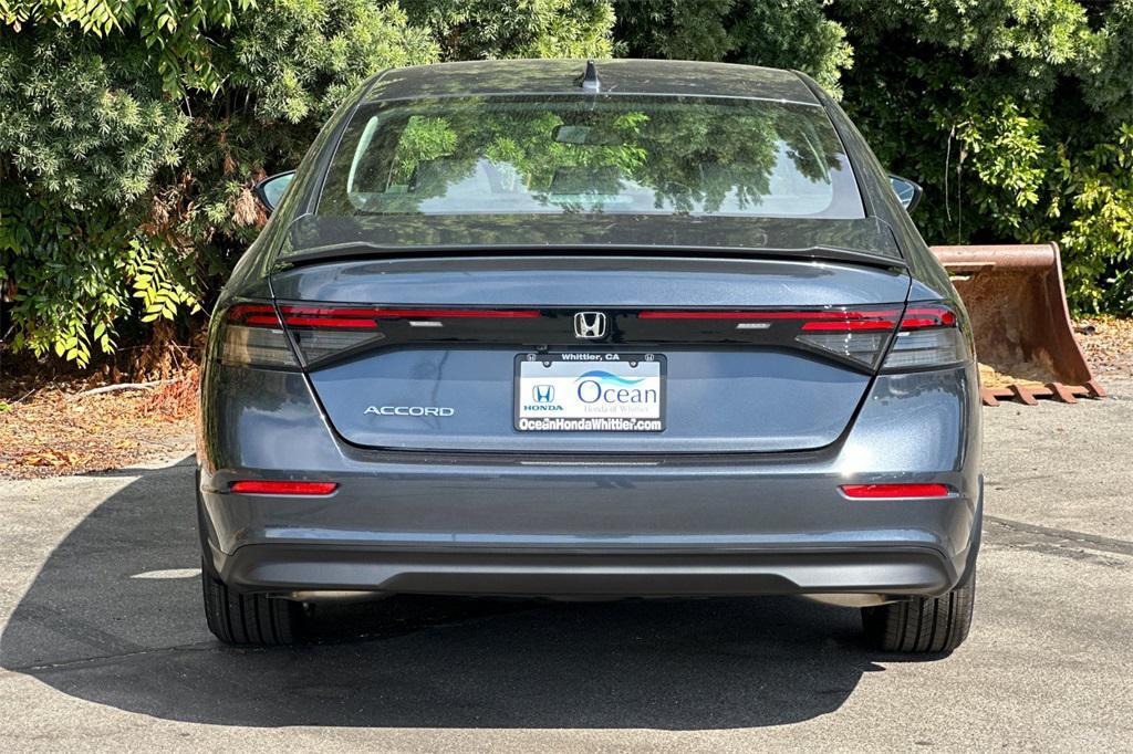 new 2025 Honda Accord car, priced at $29,490