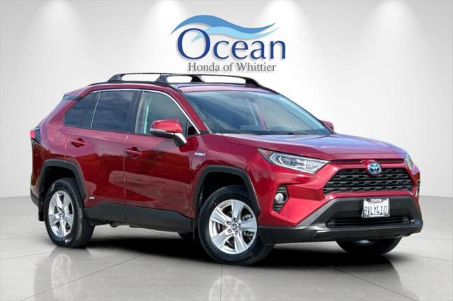 used 2021 Toyota RAV4 Hybrid car, priced at $25,997