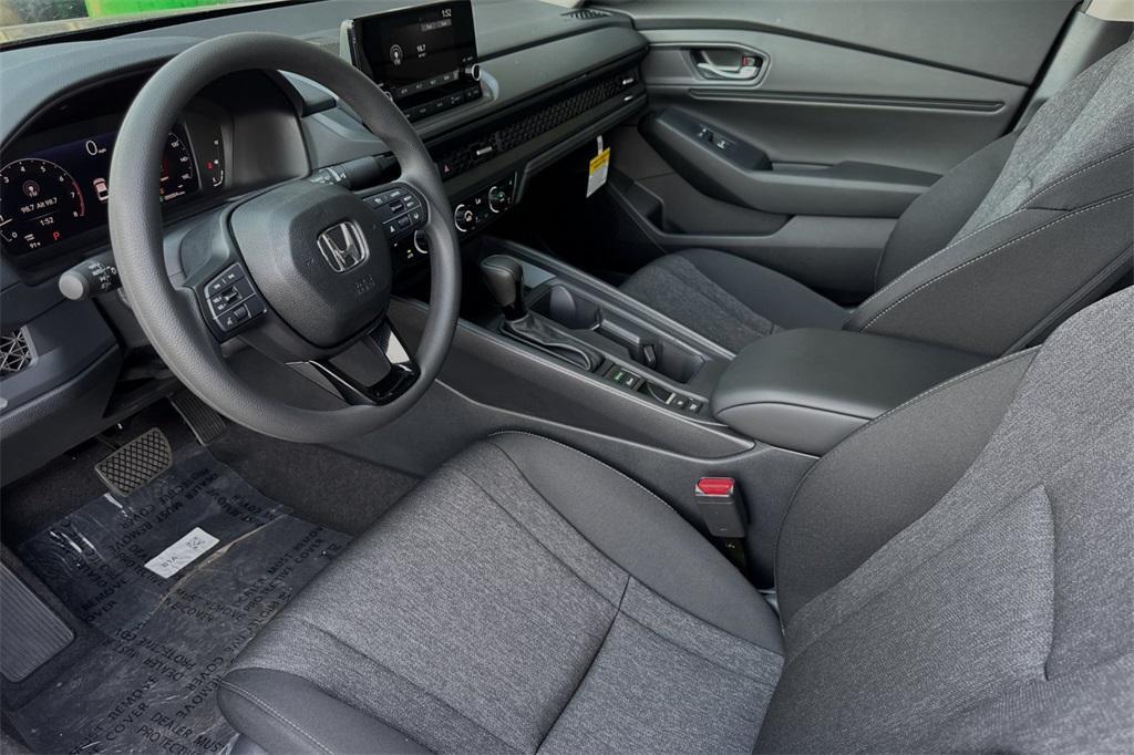 new 2025 Honda Accord car, priced at $31,755