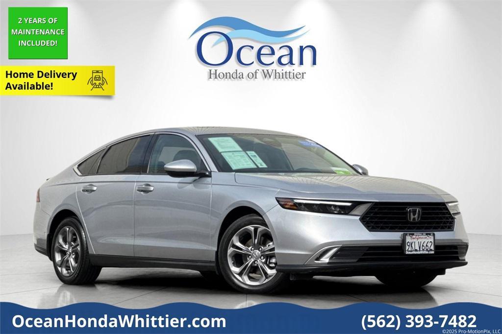 used 2024 Honda Accord car, priced at $24,676