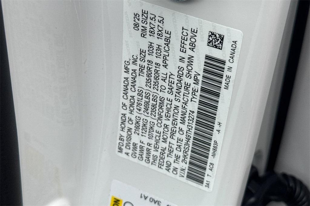 new 2026 Honda CR-V car, priced at $35,055