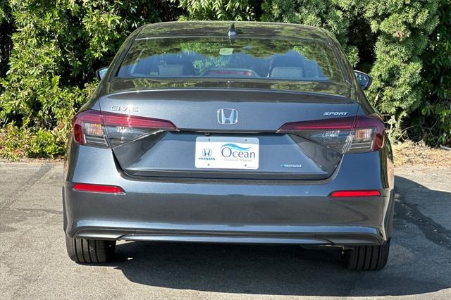 new 2025 Honda Civic Hybrid car, priced at $30,100
