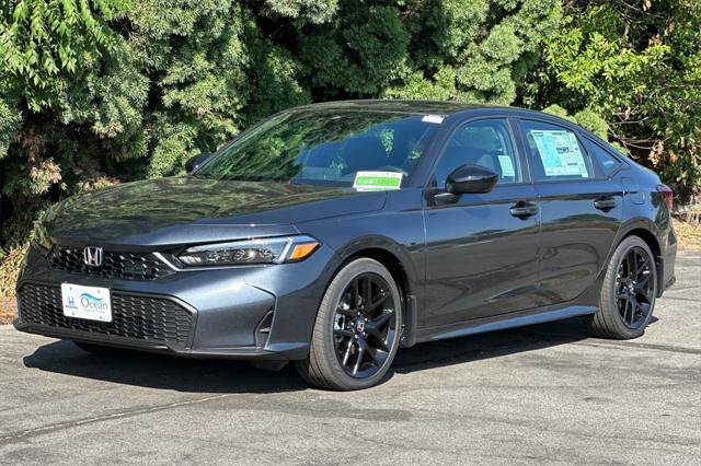 new 2025 Honda Civic Hybrid car, priced at $30,100