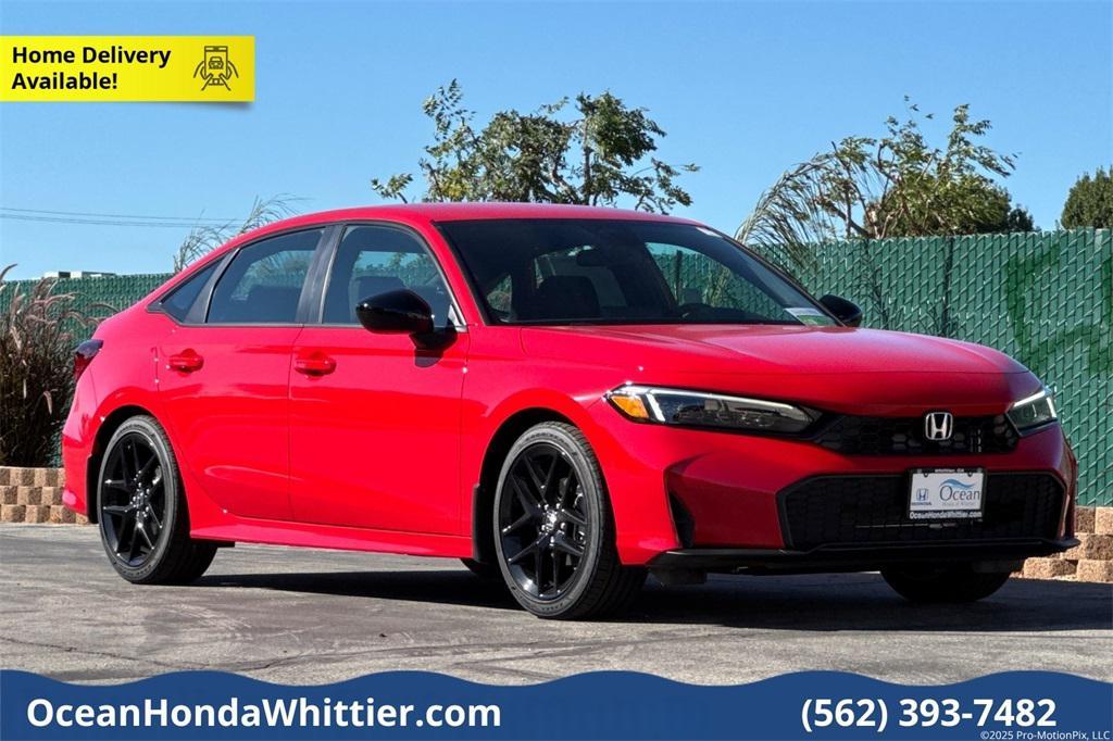 new 2026 Honda Civic car, priced at $27,790