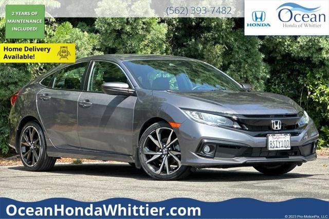 used 2020 Honda Civic car, priced at $18,848
