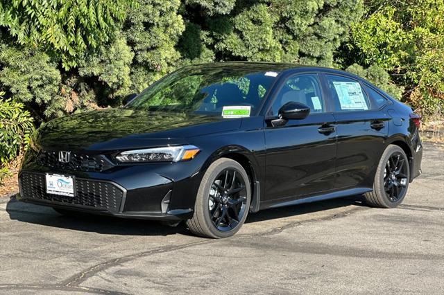 new 2025 Honda Civic Hybrid car, priced at $30,100