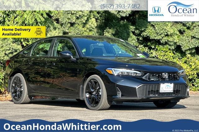 new 2025 Honda Civic Hybrid car, priced at $30,100