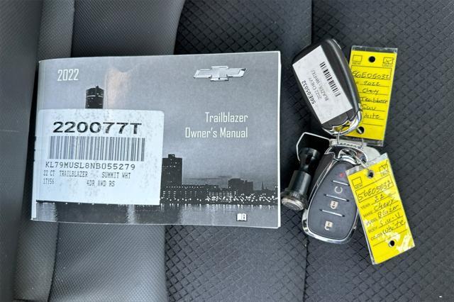 used 2022 Chevrolet TrailBlazer car, priced at $26,008