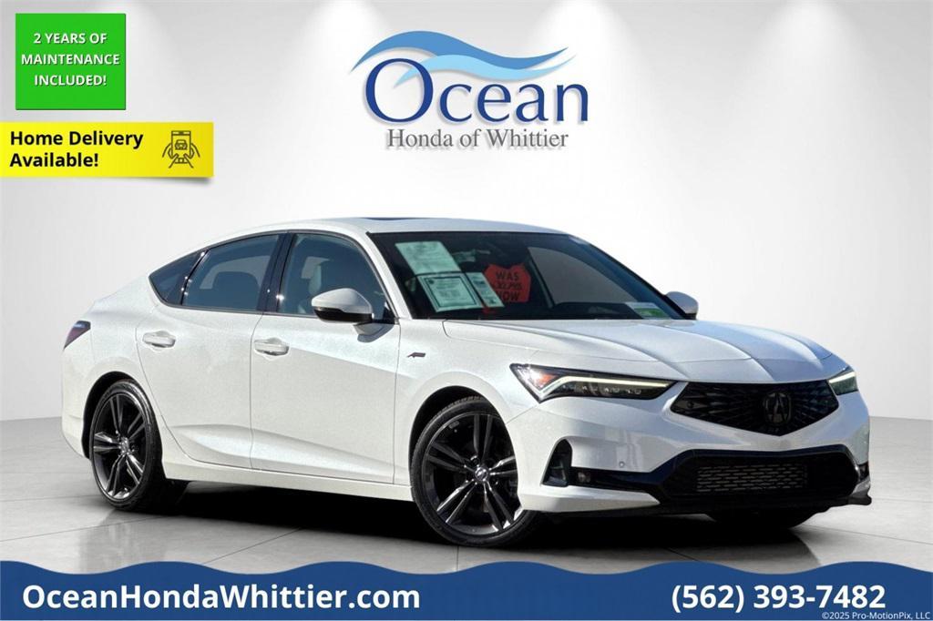 used 2023 Acura Integra car, priced at $28,320