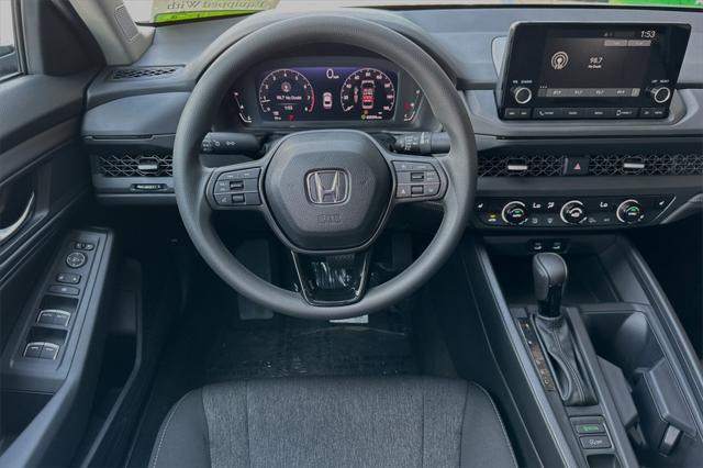 new 2025 Honda Accord car, priced at $32,165
