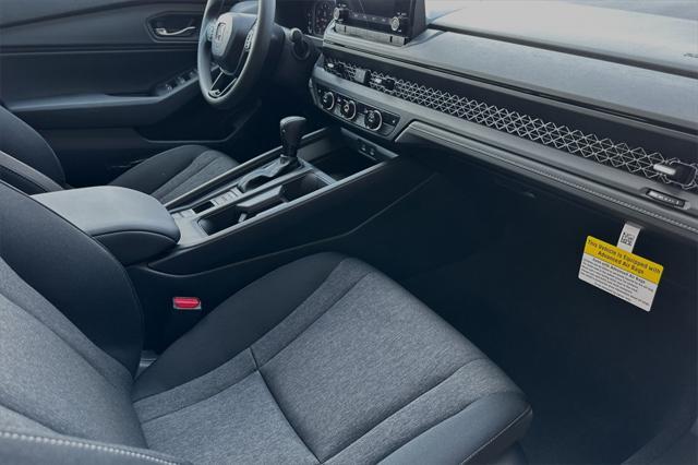 new 2025 Honda Accord car, priced at $32,165