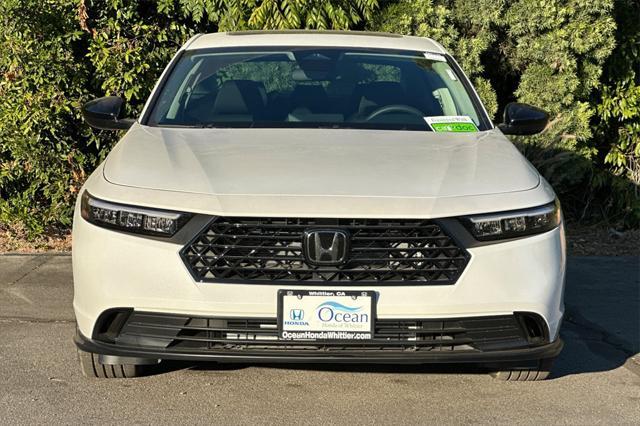 new 2025 Honda Accord car, priced at $32,165