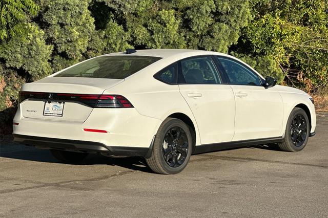 new 2025 Honda Accord car, priced at $32,165
