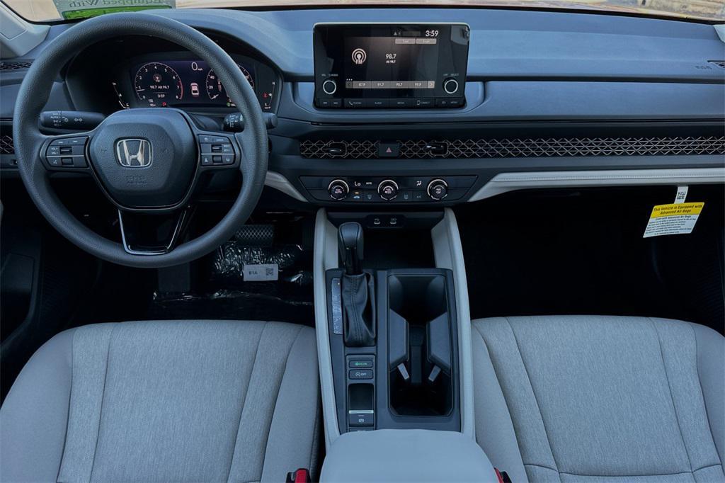 new 2025 Honda Accord car, priced at $29,945