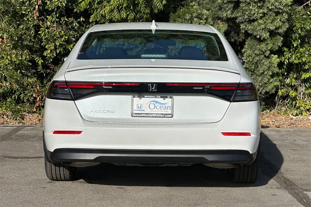 new 2025 Honda Accord car, priced at $29,945