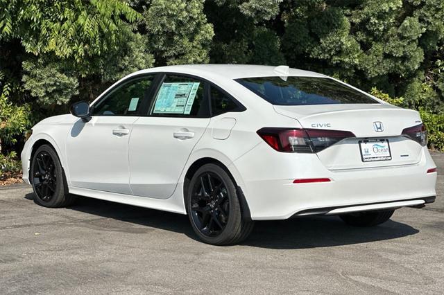 new 2025 Honda Civic Hybrid car, priced at $30,555