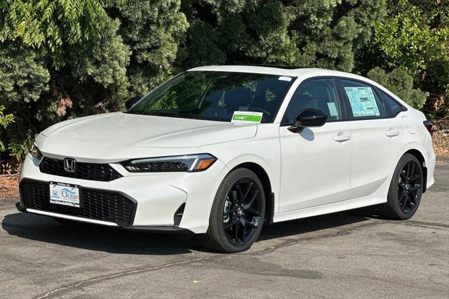 new 2025 Honda Civic Hybrid car, priced at $30,555