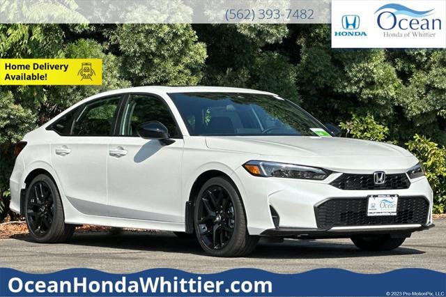 new 2025 Honda Civic Hybrid car, priced at $30,555