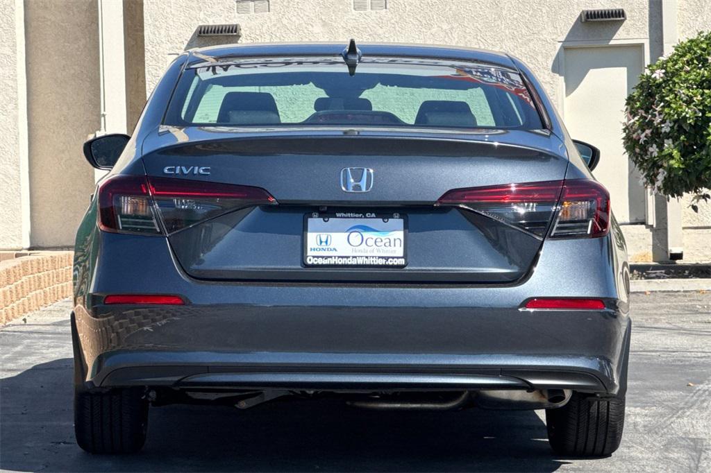 new 2026 Honda Civic car, priced at $25,790