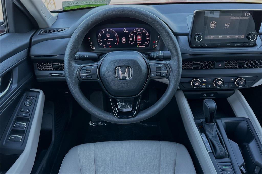 new 2025 Honda Accord car, priced at $29,490
