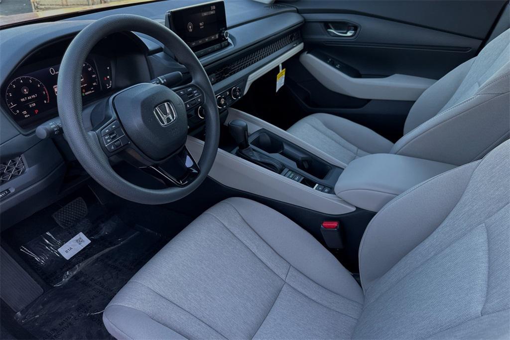 new 2025 Honda Accord car, priced at $29,490
