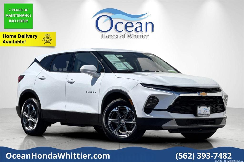 used 2025 Chevrolet Blazer car, priced at $27,707