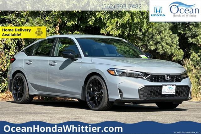new 2025 Honda Civic car, priced at $29,055