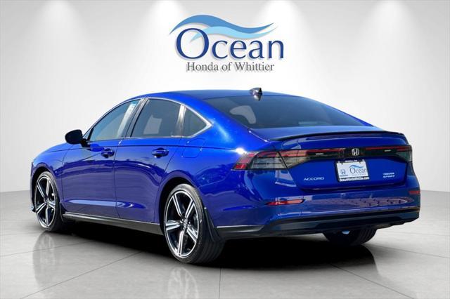 used 2023 Honda Accord Hybrid car, priced at $28,378