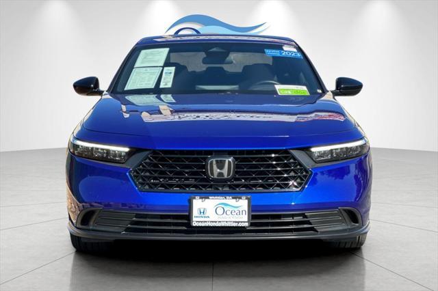 used 2023 Honda Accord Hybrid car, priced at $28,378