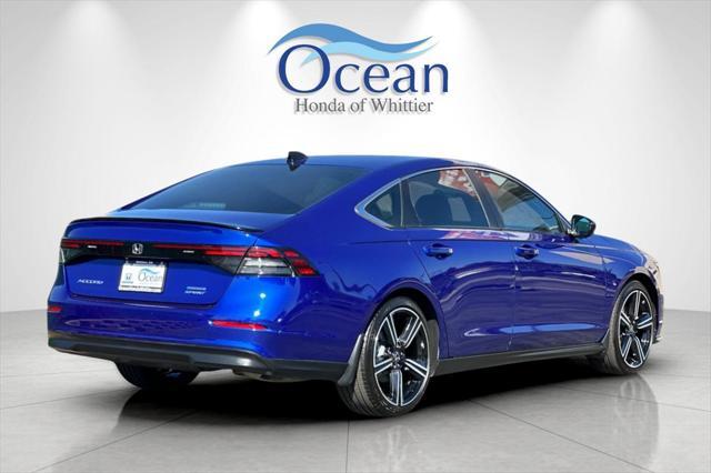 used 2023 Honda Accord Hybrid car, priced at $28,378